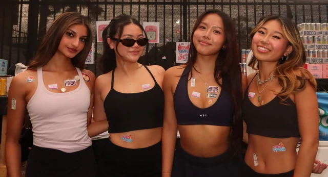 friends at a ditto event